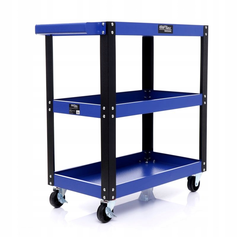 Wózek Warsztatowy Szafka Serwisowy na Narzędzia Mocny 3 Półki Kraft&Dele
