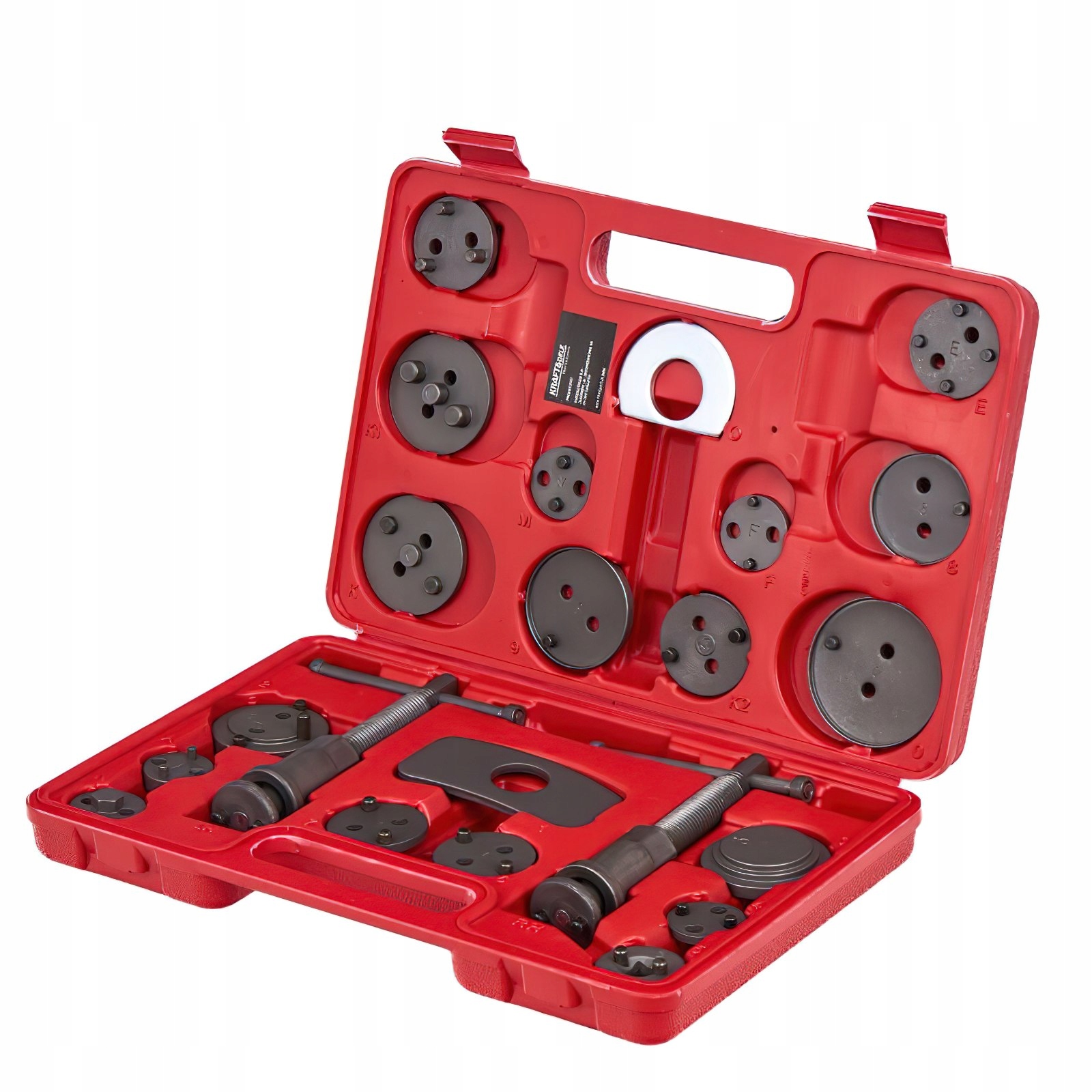 Zestaw do Wyciskania Tłoczków Hamulcowych 22 Elementy Kraft&Dele