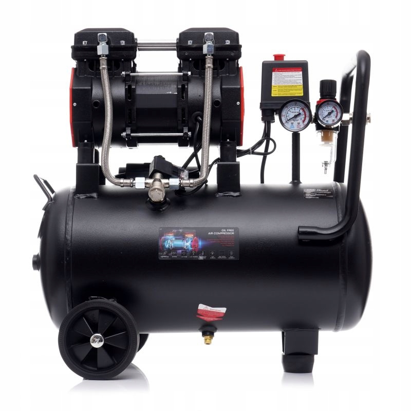 Kompresor Bezolejowy Kraft&Dele 8 Bar 50L 150W 2800 obr/min.