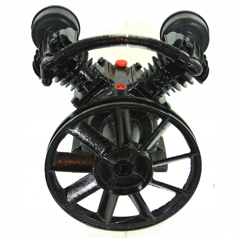 KOMPRESOR OLEJOWY SPRĘŻARKA 4KW DWUTŁOKOWA 8 BAR KD1403 POMPA POWIETRZA