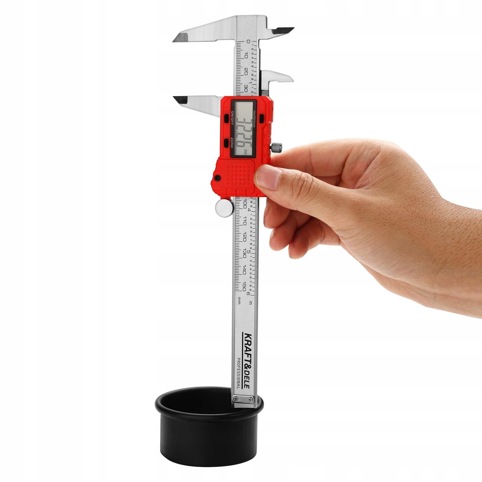 Suwmiarka Elektroniczna Cyfrowa LCD 0-150 mm Kraft&Dele