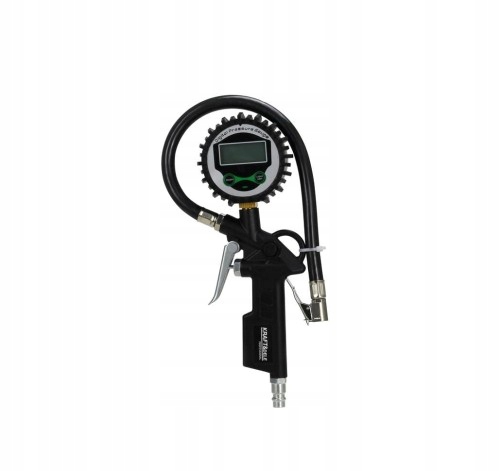 Cyfrowy LCD Pistolet Pompowania Kół Opon Manometr 12 bar 1/4'' KRAFT&DELE