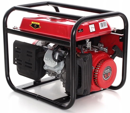 AGREGAT PRĄDOTWÓRCZY GENERATOR PRĄDU 1500W 2x230V 12V JEDNOFAZOWY PRZENOŚNY
