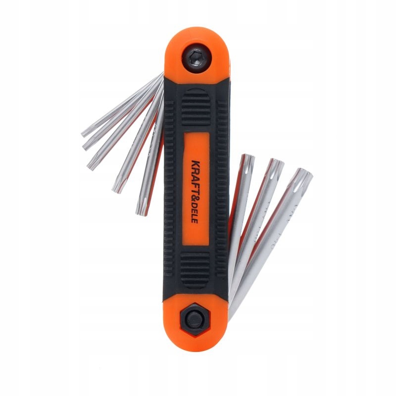 Zestaw Imbusów Składanych 8 sztuk elementów HEX Kraft&Dele KD11935