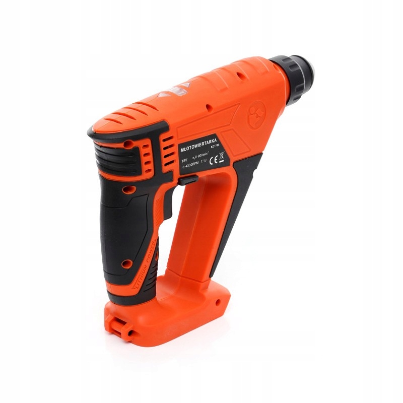 MŁOTOWIERTARKA LED AKUMULATOROWA MŁOT UDAROWY WIERTARKA SDS+ WIERTŁO MOCNA