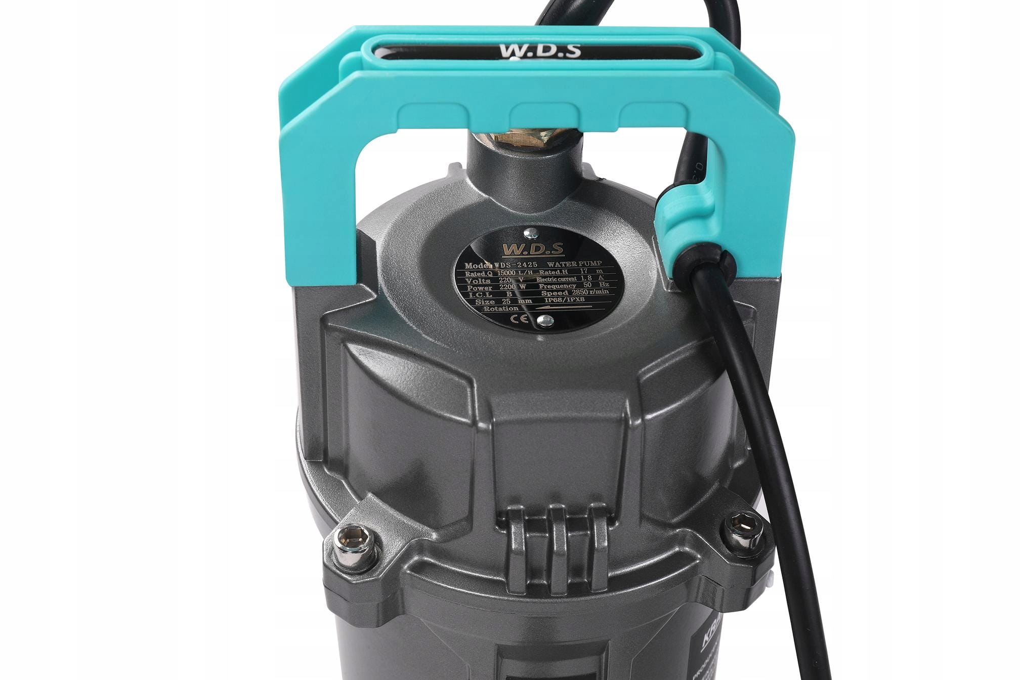 Pompa Wody Czystej Brudnej Zatapialna 2200 W 15.000 l/h 1"" 230V W.D.S.