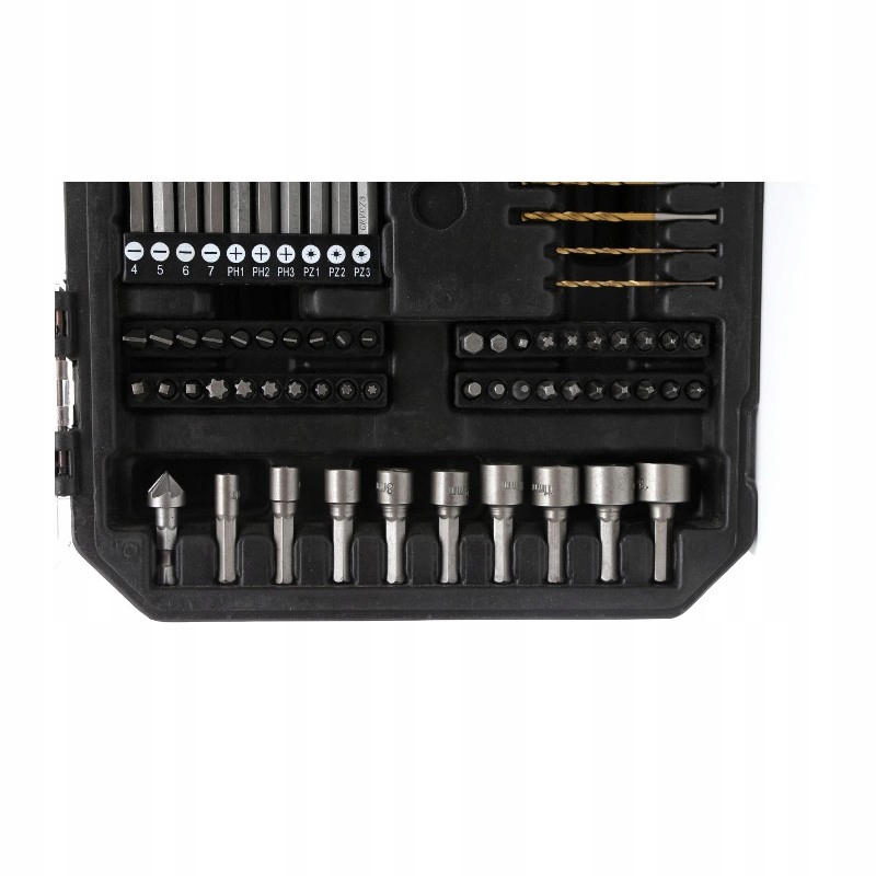 Zestaw Wierteł i Bitsów Kraft&Dele KD992 81 elementów Metalu Drewna Betonu