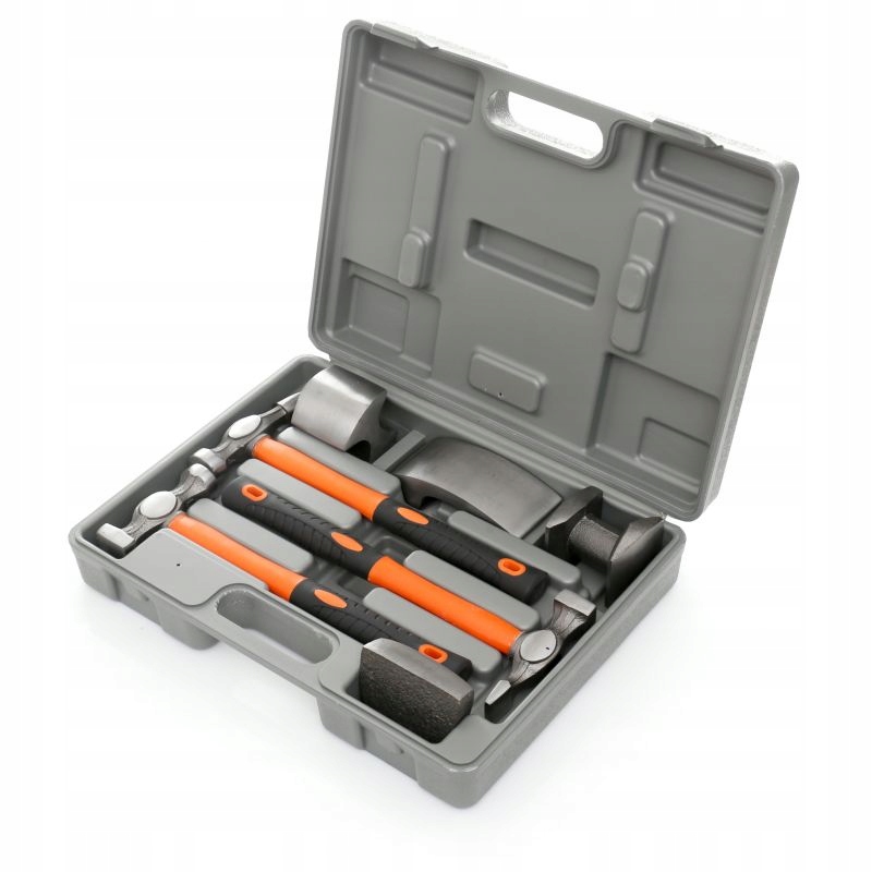 ZESTAW BLACHARSKI MŁOTKI KOWADEŁKA 7 ELEMENTÓW KD319