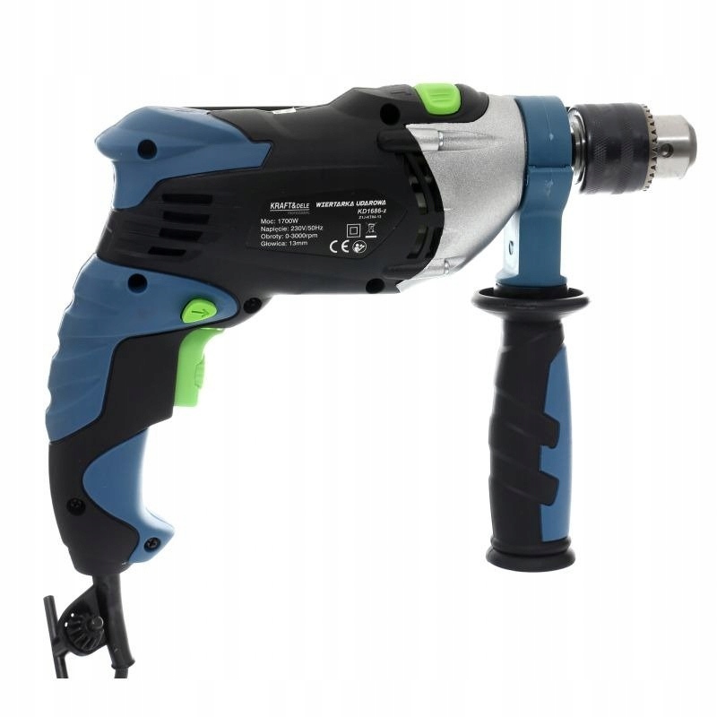 WIERTARKA UDAROWA ELEKTRYCZNA KING SERIES 13MM 230V 1700W KD1686-Z