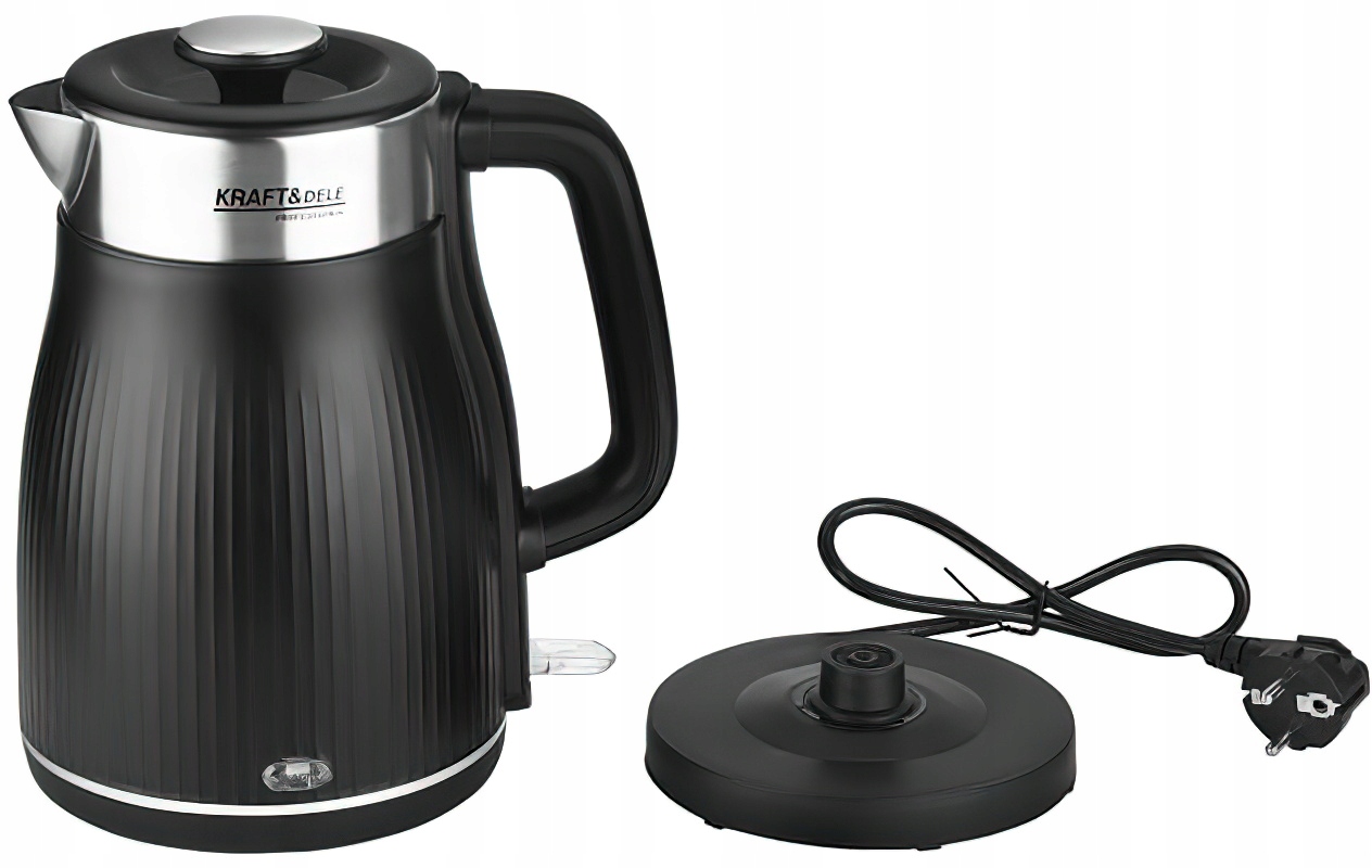 Czajnik Elektryczny 1,8L 2400W 230V Stal Nierdzewna Kraft&Dele