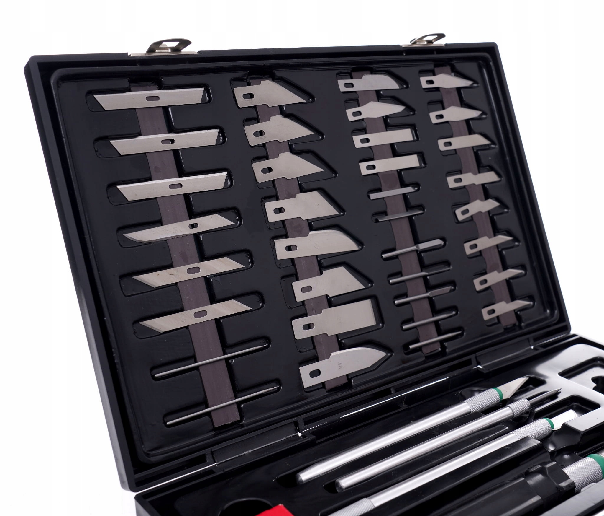 Nożyki modelarskie precyzyjne zestaw 56 elementów