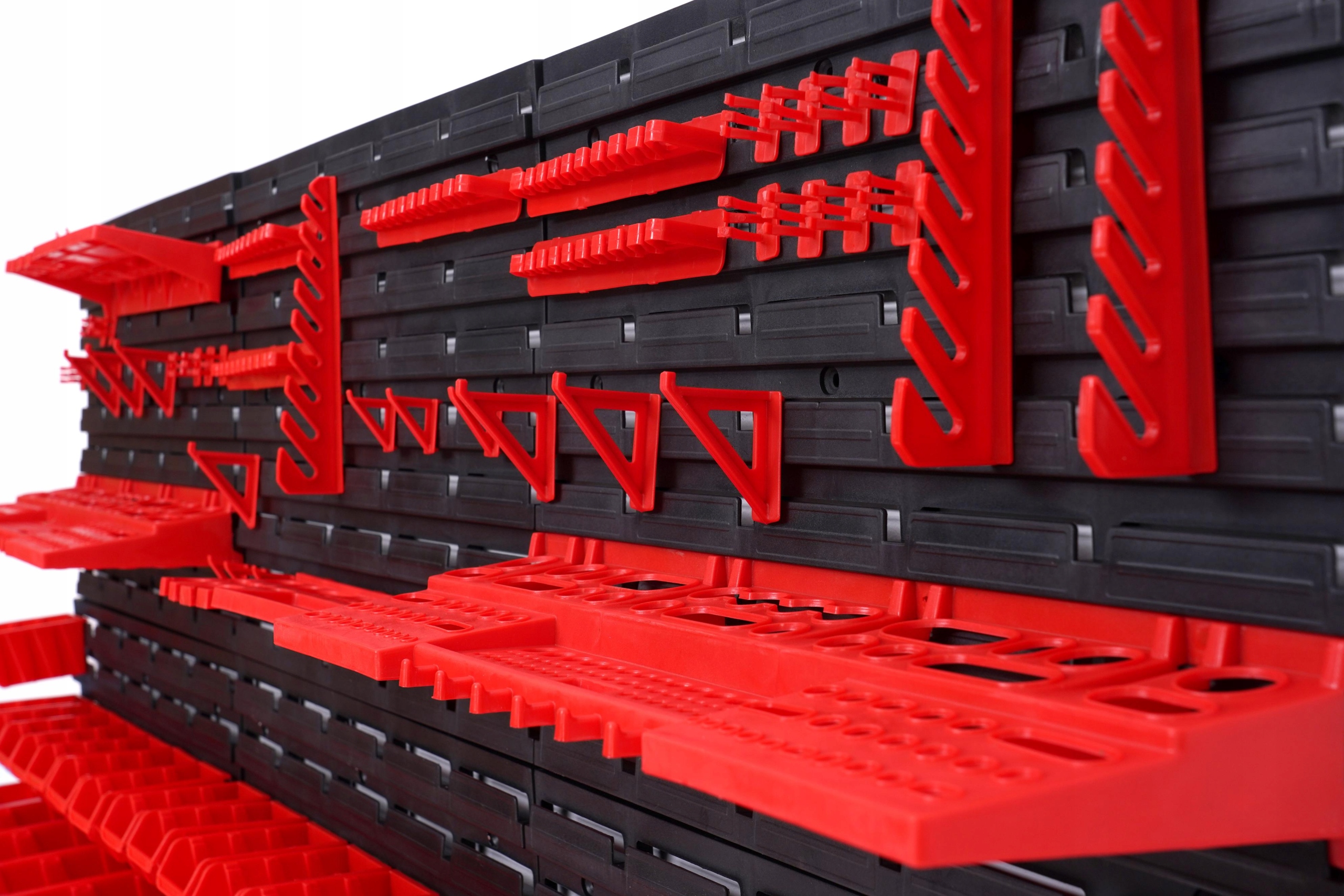 Tablica Warsztatowa Ścianka Narzędziowa 170x78cm Pojemnik Zestaw KD11861