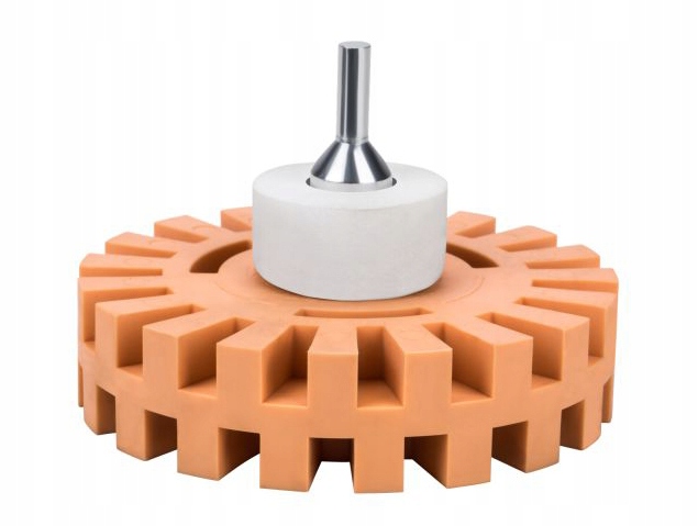 Krążek Gumowy do Usuwania Kleju 100/25 mm Gwint 8 mm Kraft&Dele