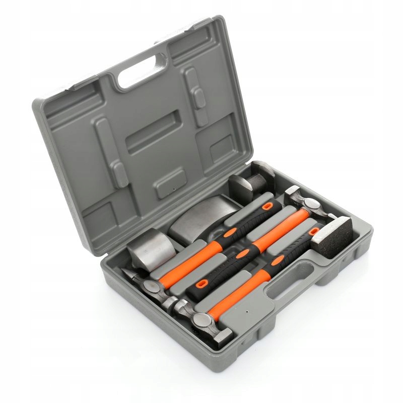 ZESTAW BLACHARSKI MŁOTKI KOWADEŁKA 7 ELEMENTÓW KD319