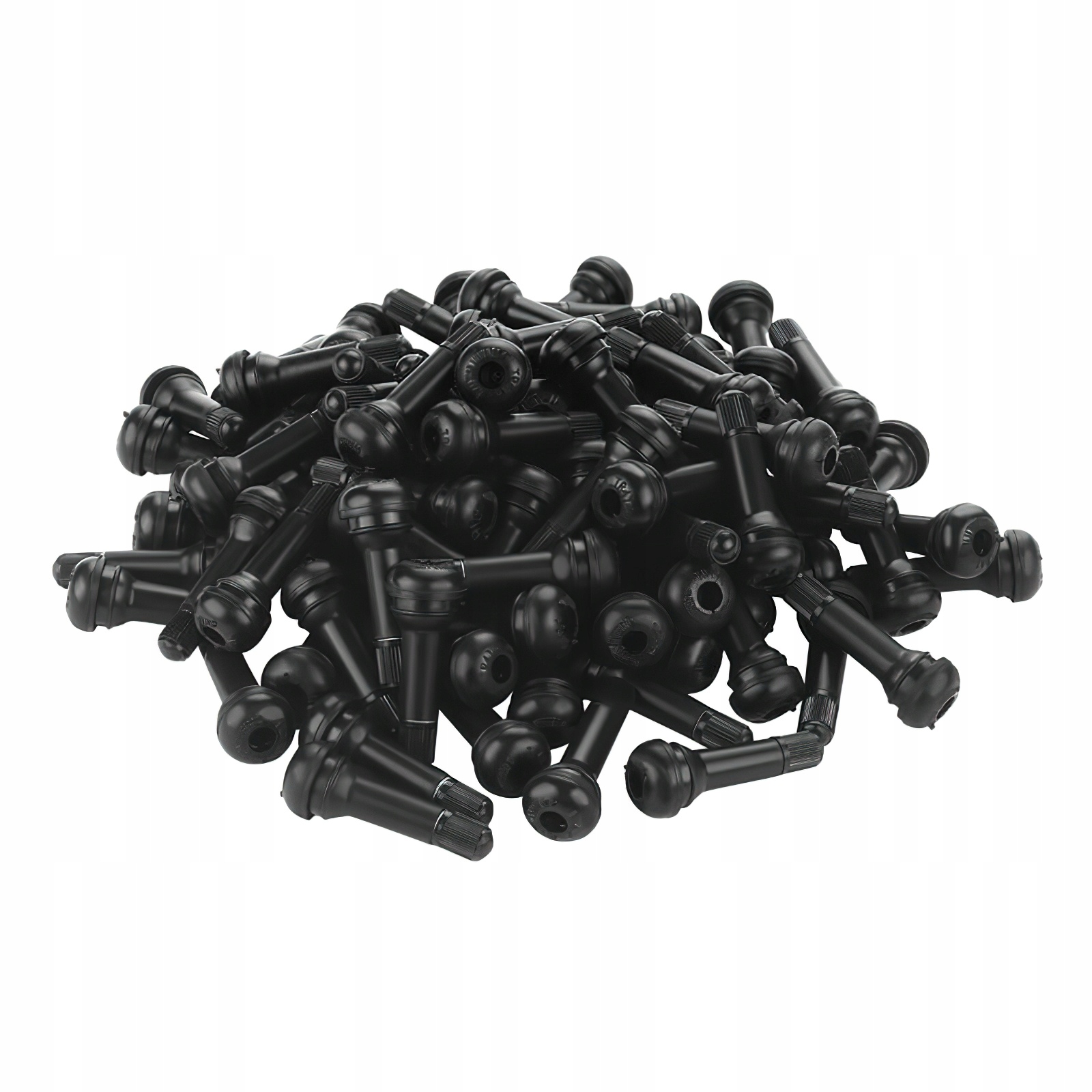 Zawory do Felg Gumowe Czarne 100 Sztuk Kraft&Dele