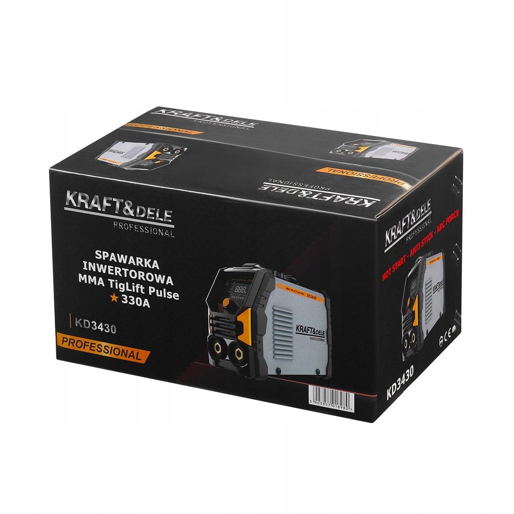 SPAWARKA 330A INWERTOROWA MMA Elektrodowa TigLift Pulse! inwerterowa KD3430