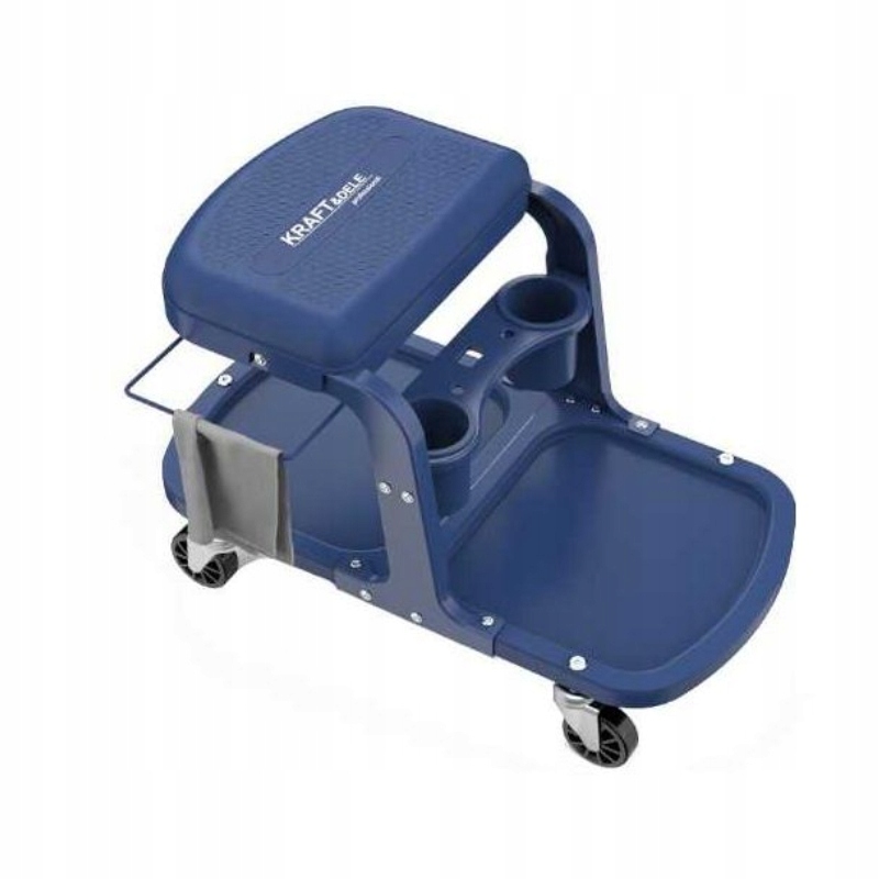 TABORET STOŁEK TABORET WARSZTATOWY WÓZEK SIEDZISKO NA KÓŁKACH KRAFT&DELE