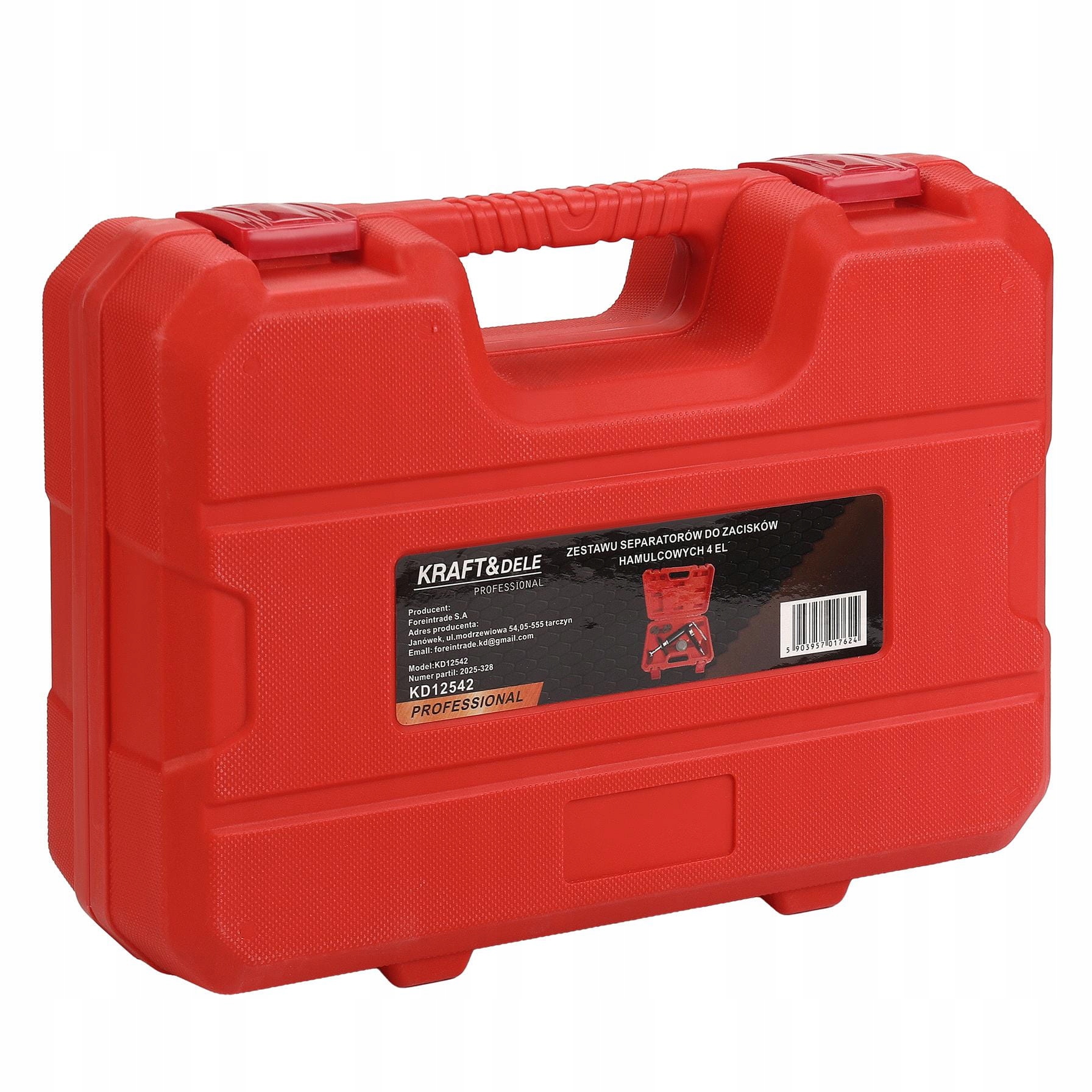 Zestaw Pneumatycznych Separatów Zacisków Hamulcowych 4 Elementy Kraft&Dele