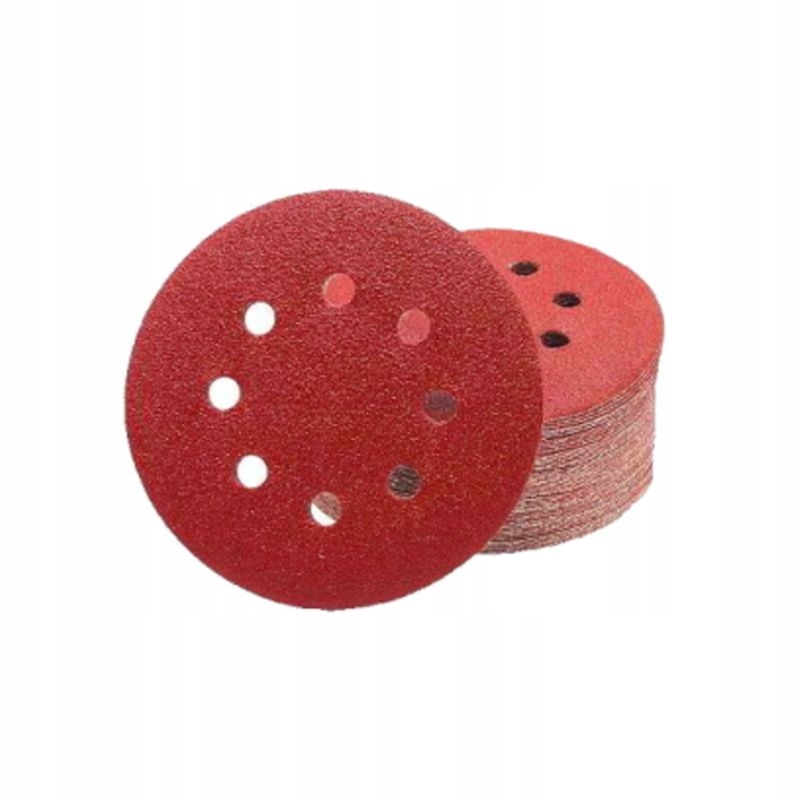 PAPIER ŚCIERNY NA RZEP Z OTWORAMI 125mm P36 50SZT KD11806