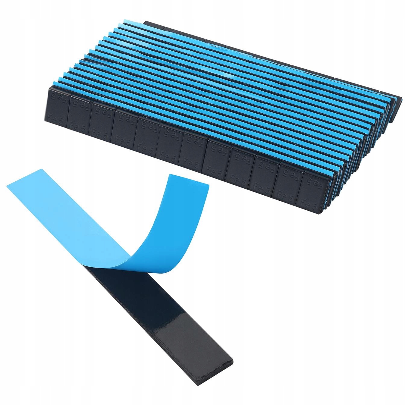 Ciężarki Klejone do Felg Aluminiowych 12x5 g 50 Sztuk Kraft&Dele