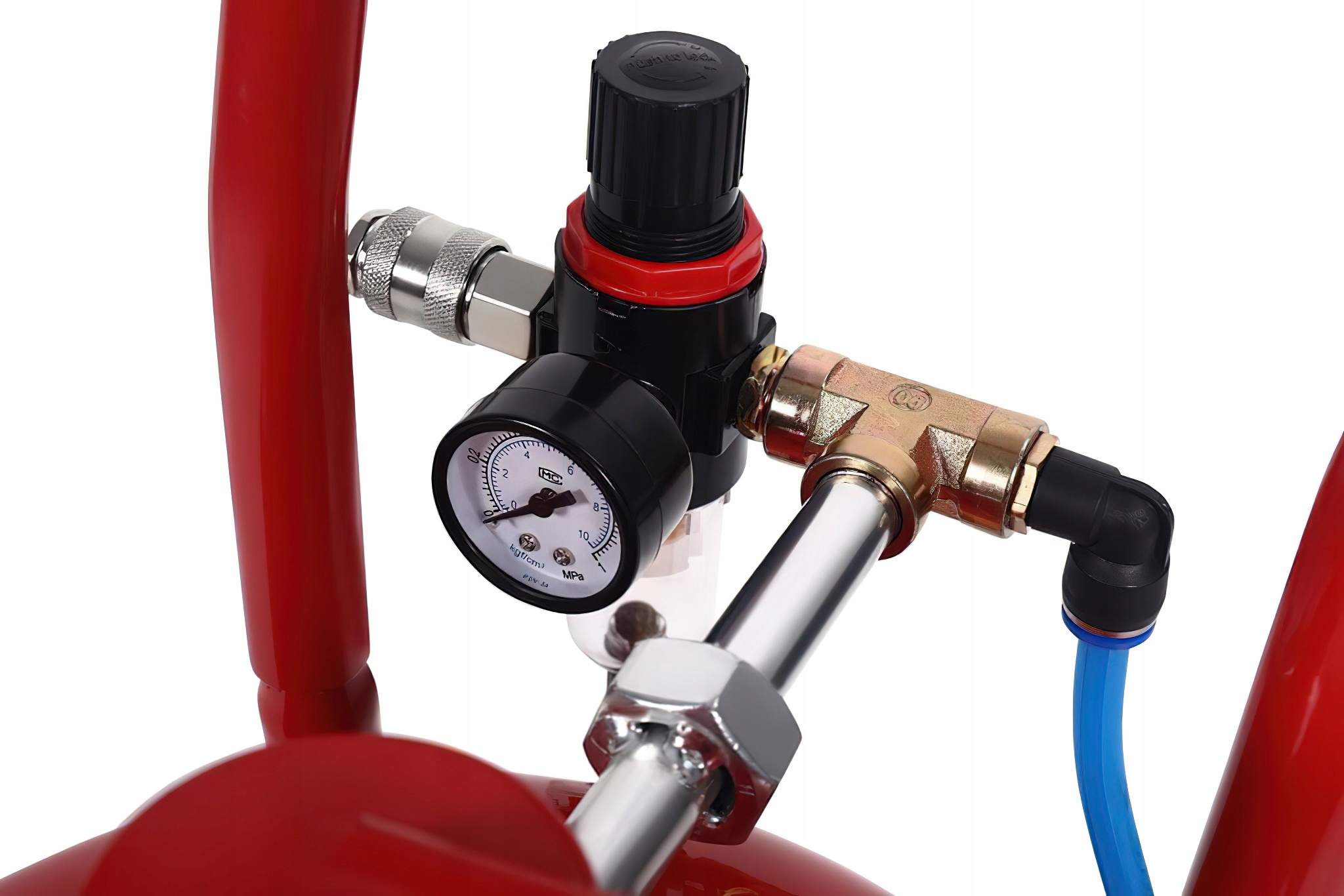 Przenośna Piaskarka Syfonowa Usuwania Farb 10 Bar Akcesoria 19L Kraft&Dele