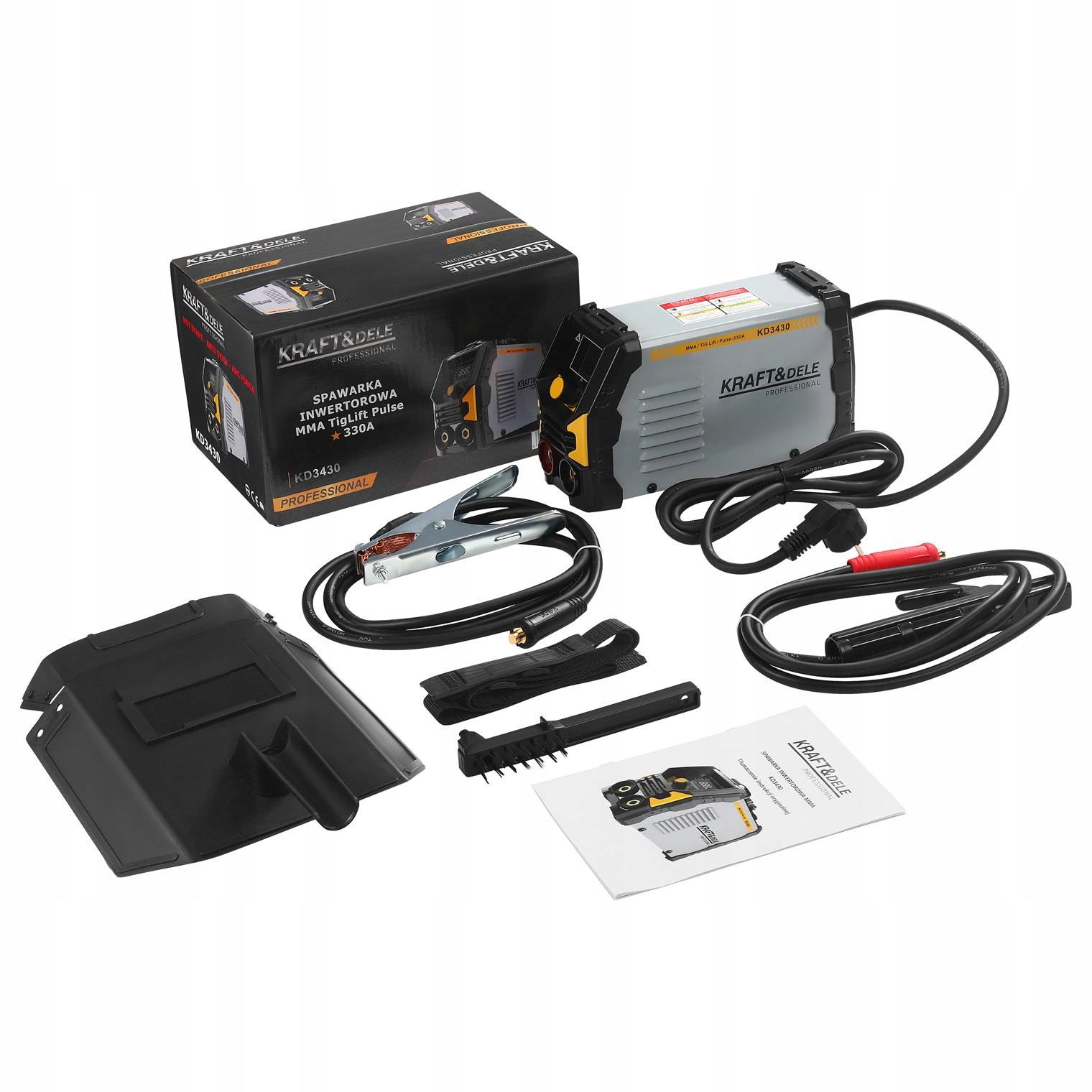 SPAWARKA 330A INWERTOROWA MMA Elektrodowa TigLift Pulse! inwerterowa KD3430