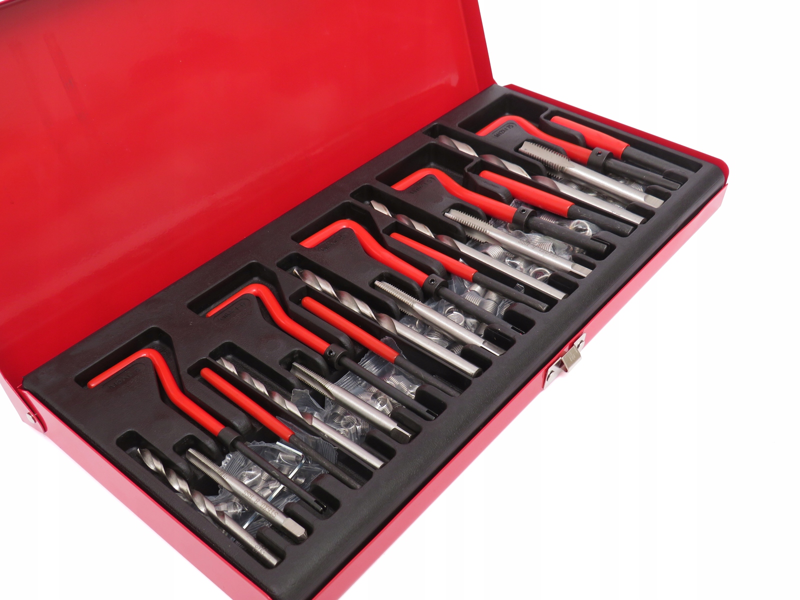 Gwintowniki Zestaw Naprawczy do Gwintów 131 Elementów Sztuk Kraft&Dele