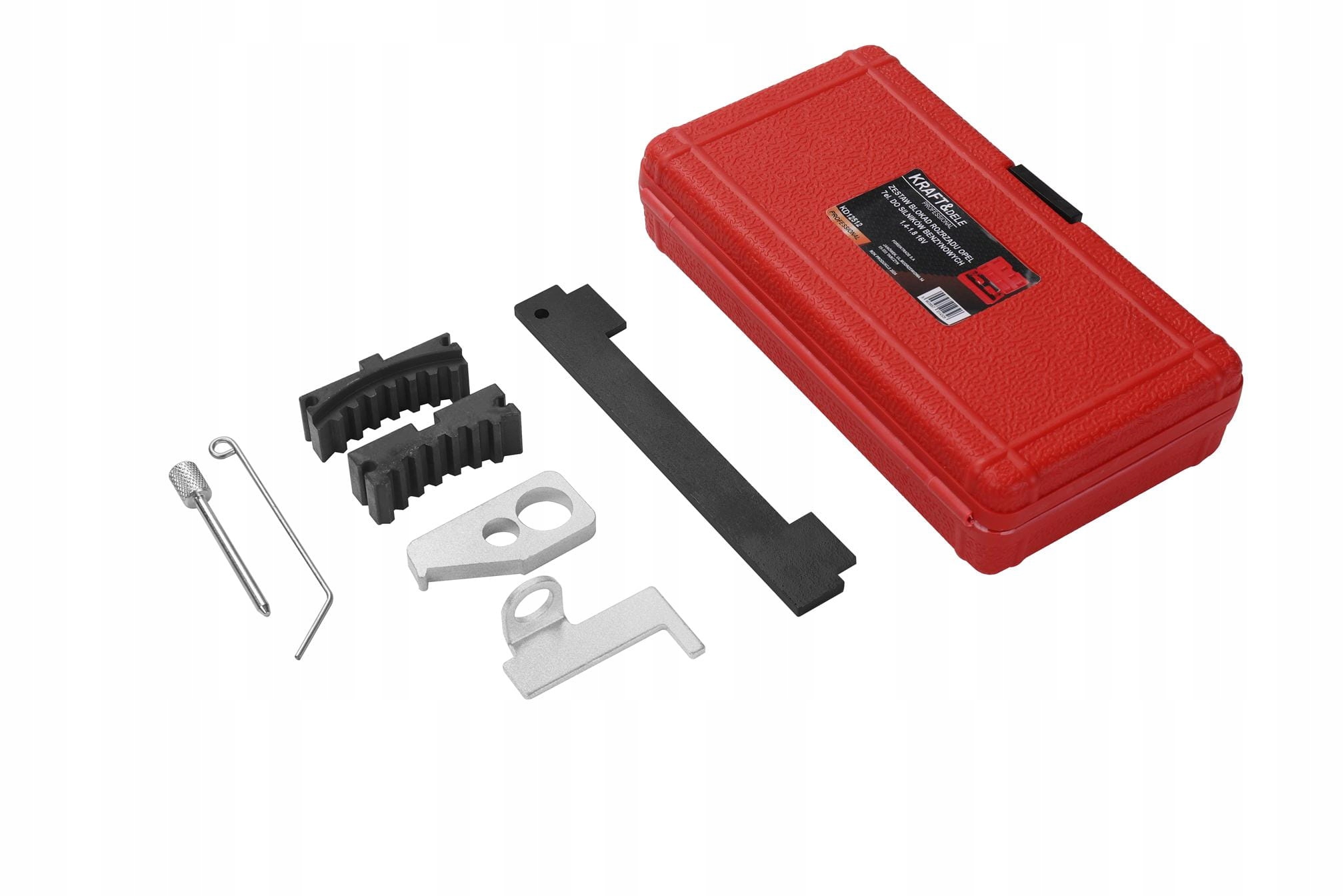 Zestaw Blokad Rozrządu OPEL silników Benzynowych 1.4 -1.8 16V 7 Elementów