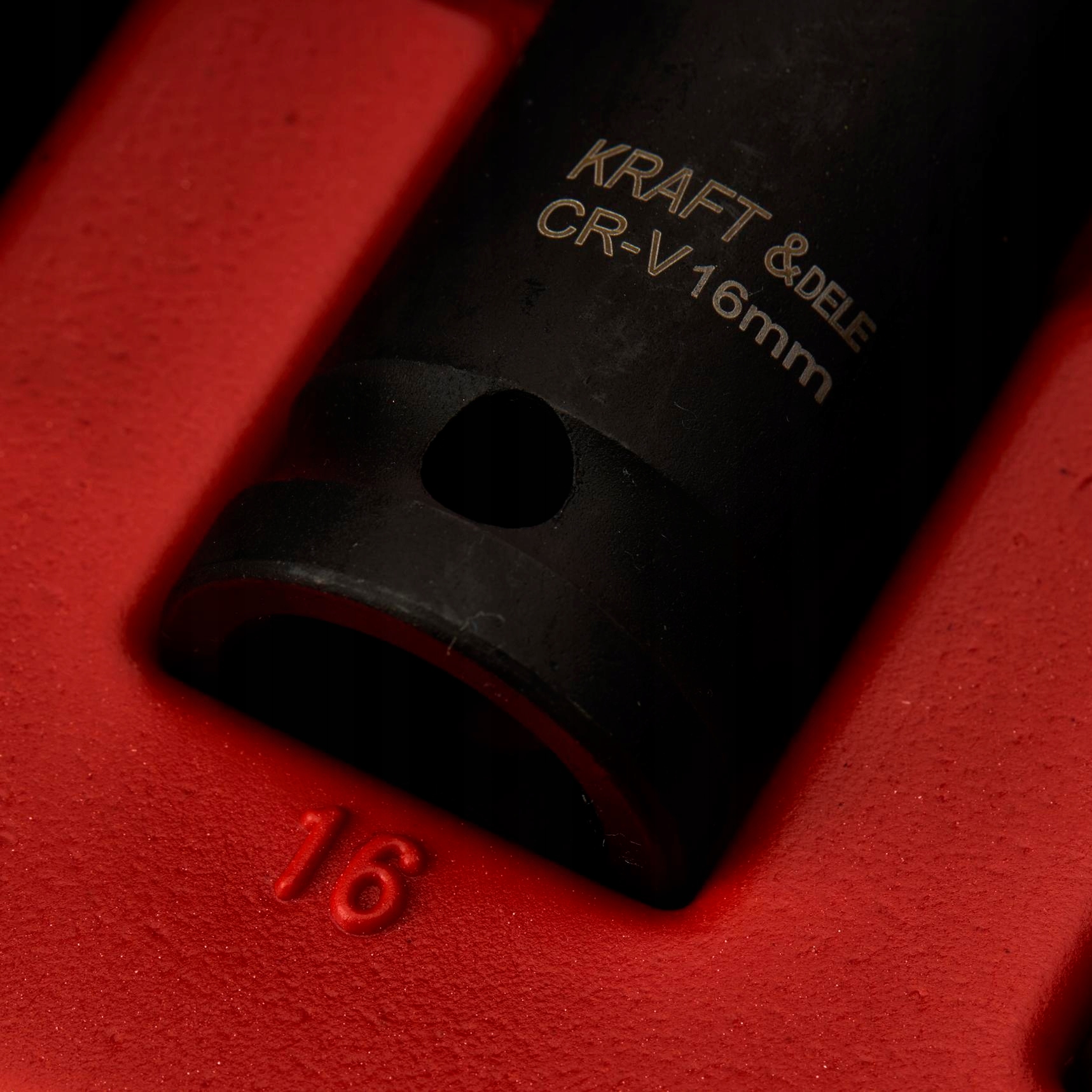 Nasadki Udarowe 1/2"" Cala 16 Sztuk 10-32 mm CR-V Walizka Kraft&Dele