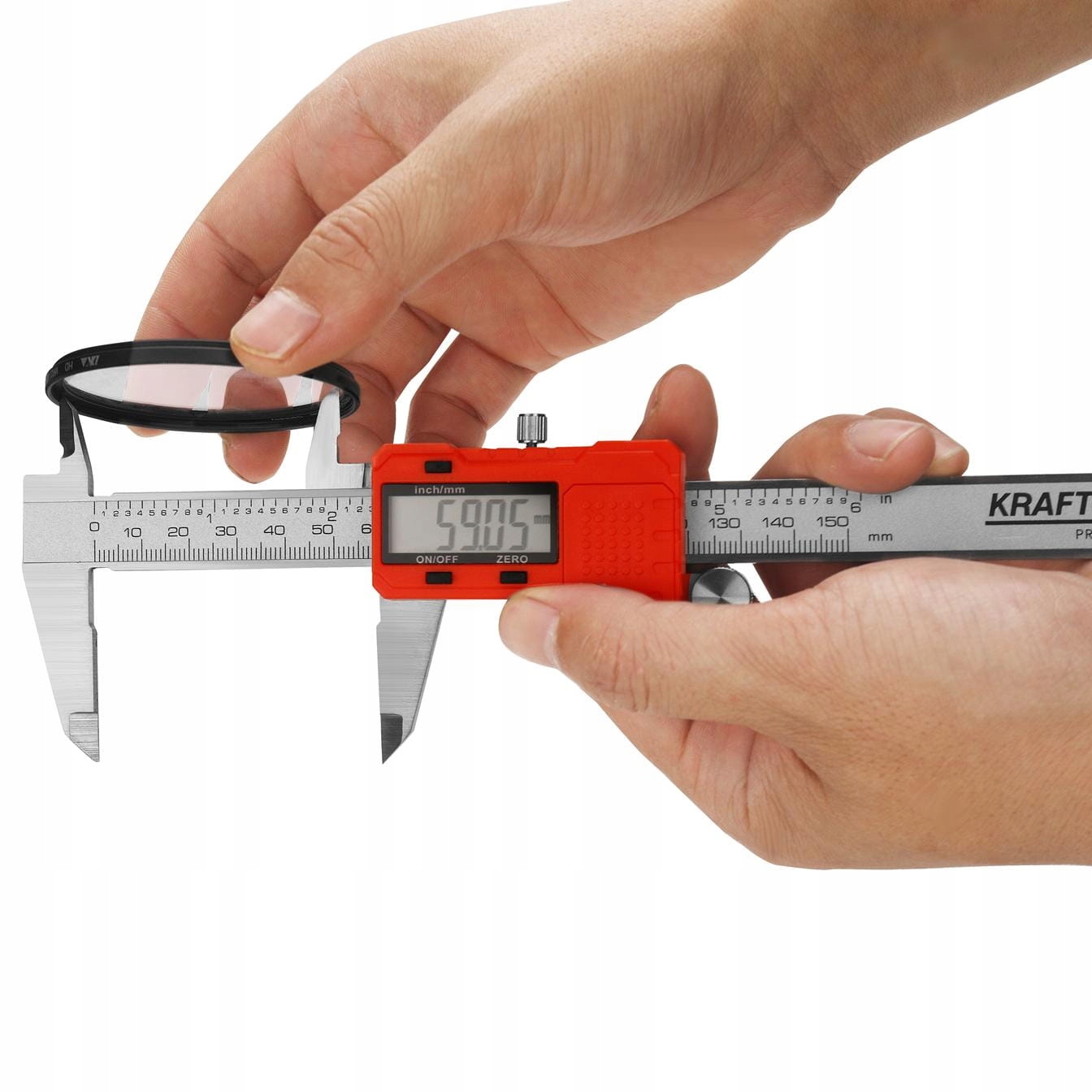 Suwmiarka Elektroniczna Cyfrowa LCD 0-150 mm Kraft&Dele