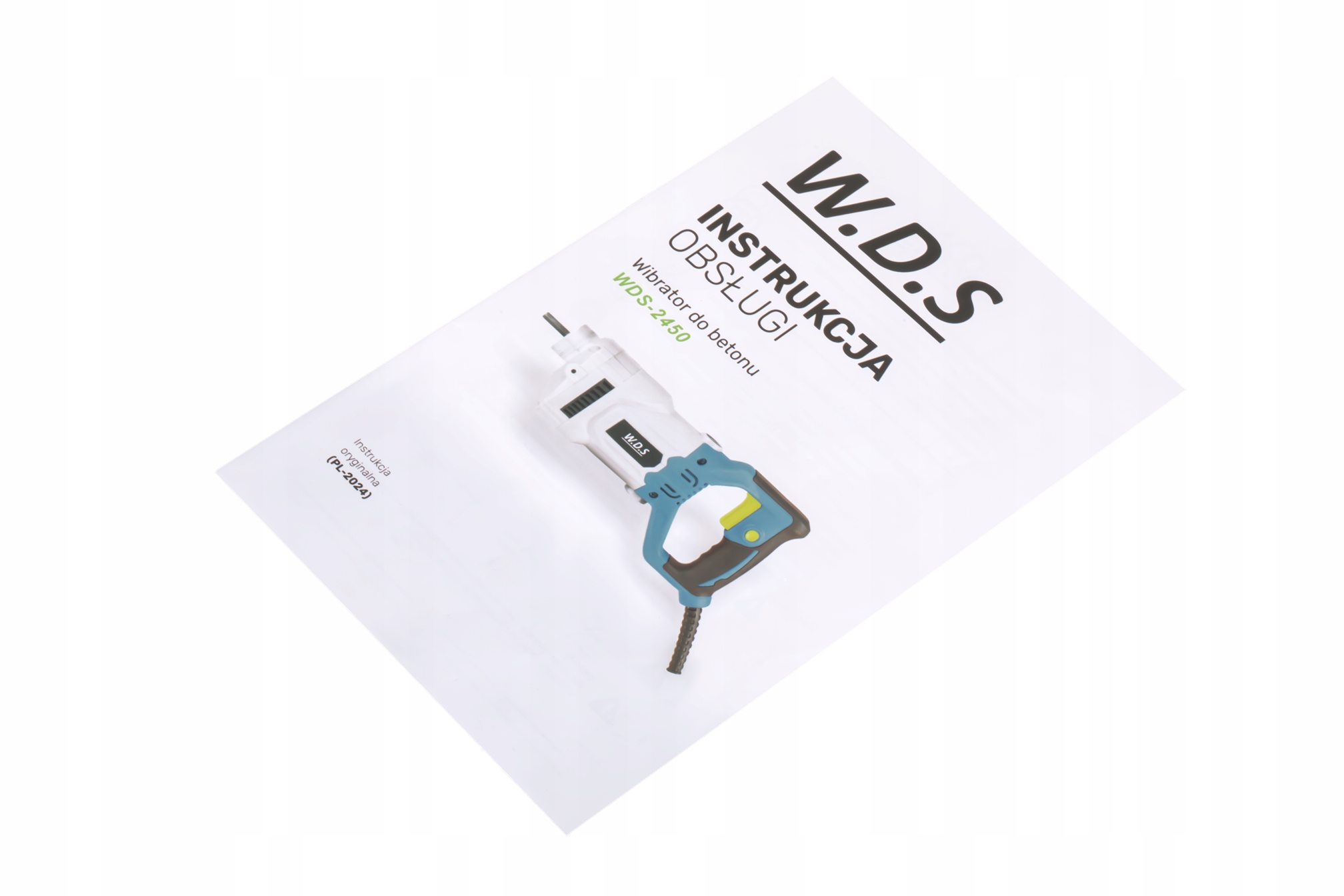 Wibrator do Betonu W.D.S. 230V 1300 W 4000 obr./min