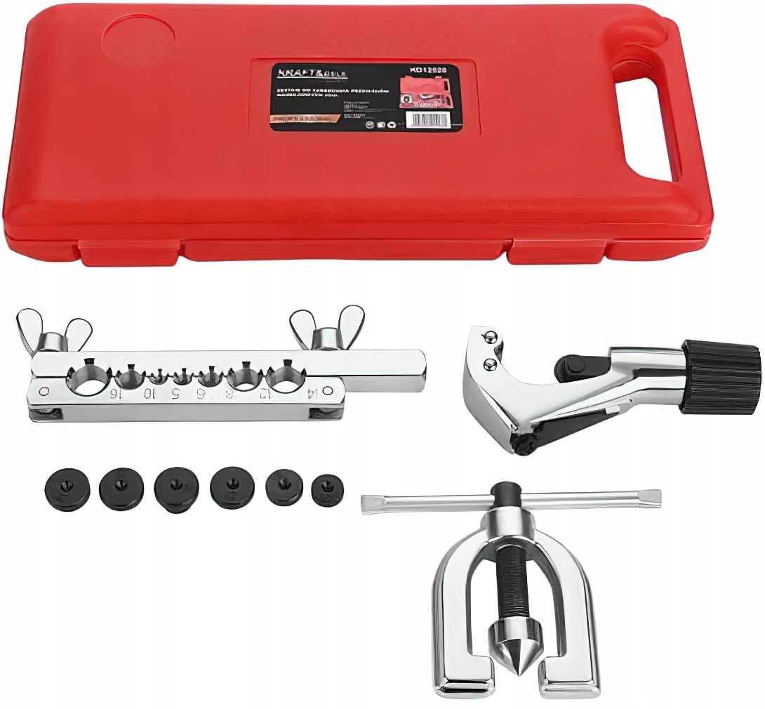 Zestaw do Zarabiania Końcówek Hamulcowych 10 Elementów Kraft&Dele