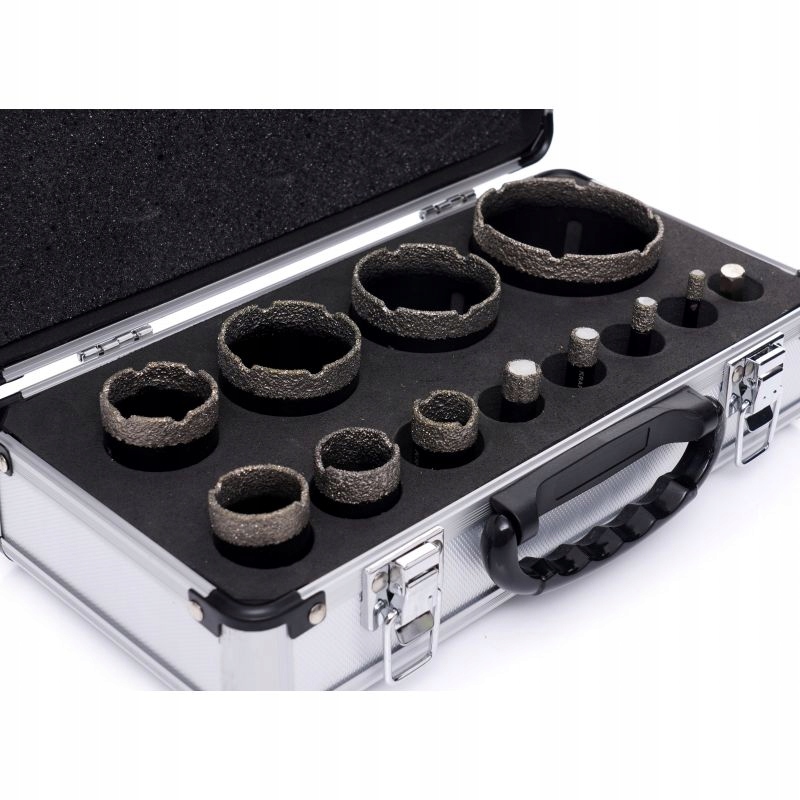 Zestaw Otwornic Diamentowych Kraft&Dele 12 sztuk 6-68 mm