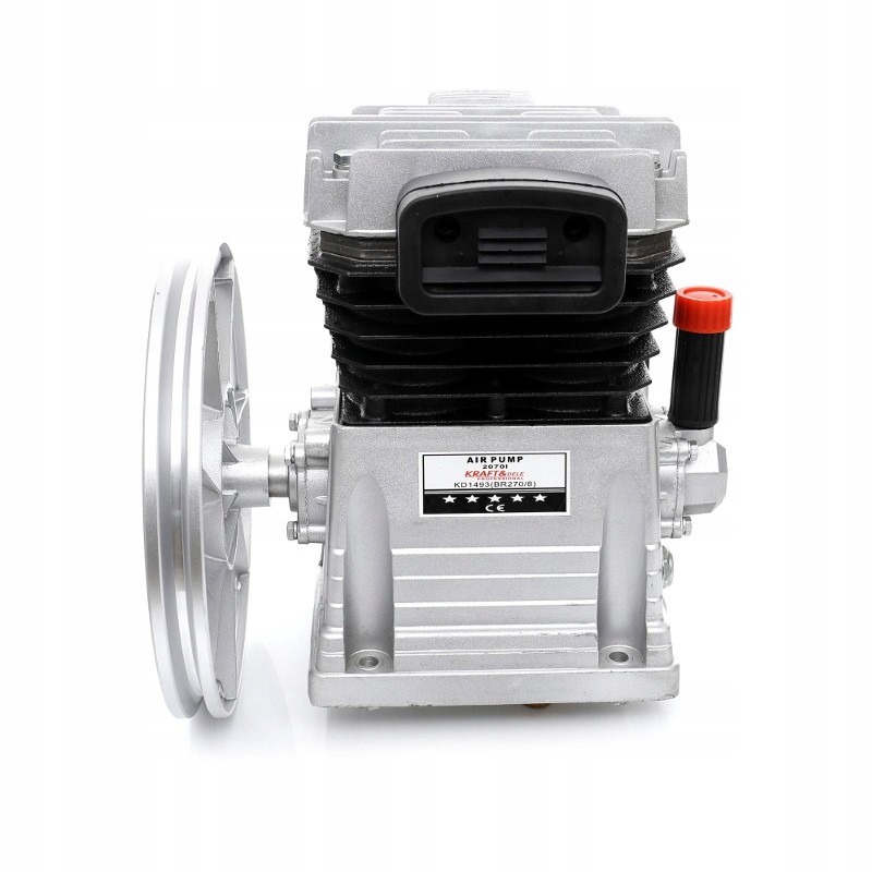 KOMPRESOR SPRĘŻARKA POWIETRZNA 1,5kW DWUTŁOKOWA 8 BAR 2KM KD1491