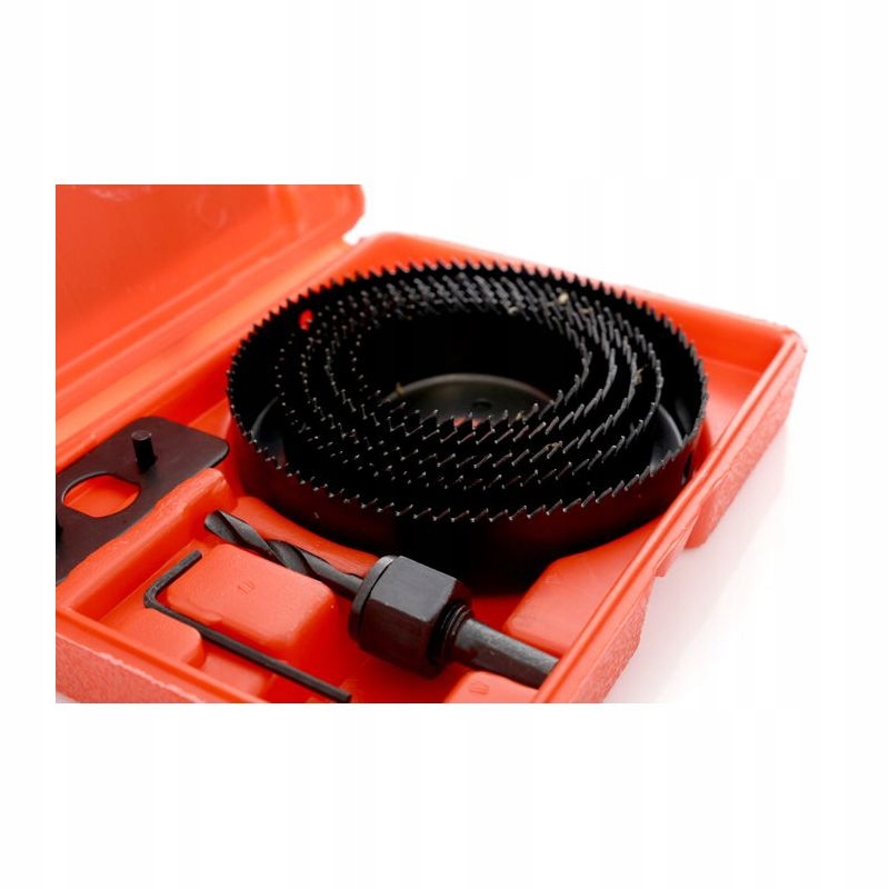 Zestaw Otwornice do Drewna Kraft&Dele 8 Elementów sztuk 127 mm