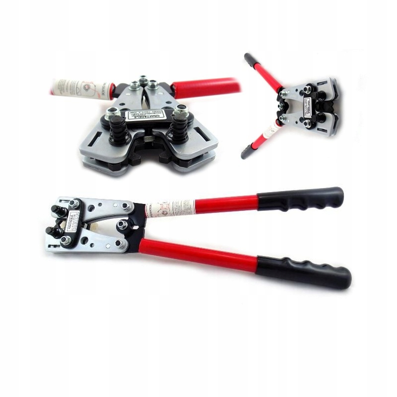 ZACISKARKA PRASKA DO KABLI TULEJEK KOŃCÓWEK 6- 50MM KD10257