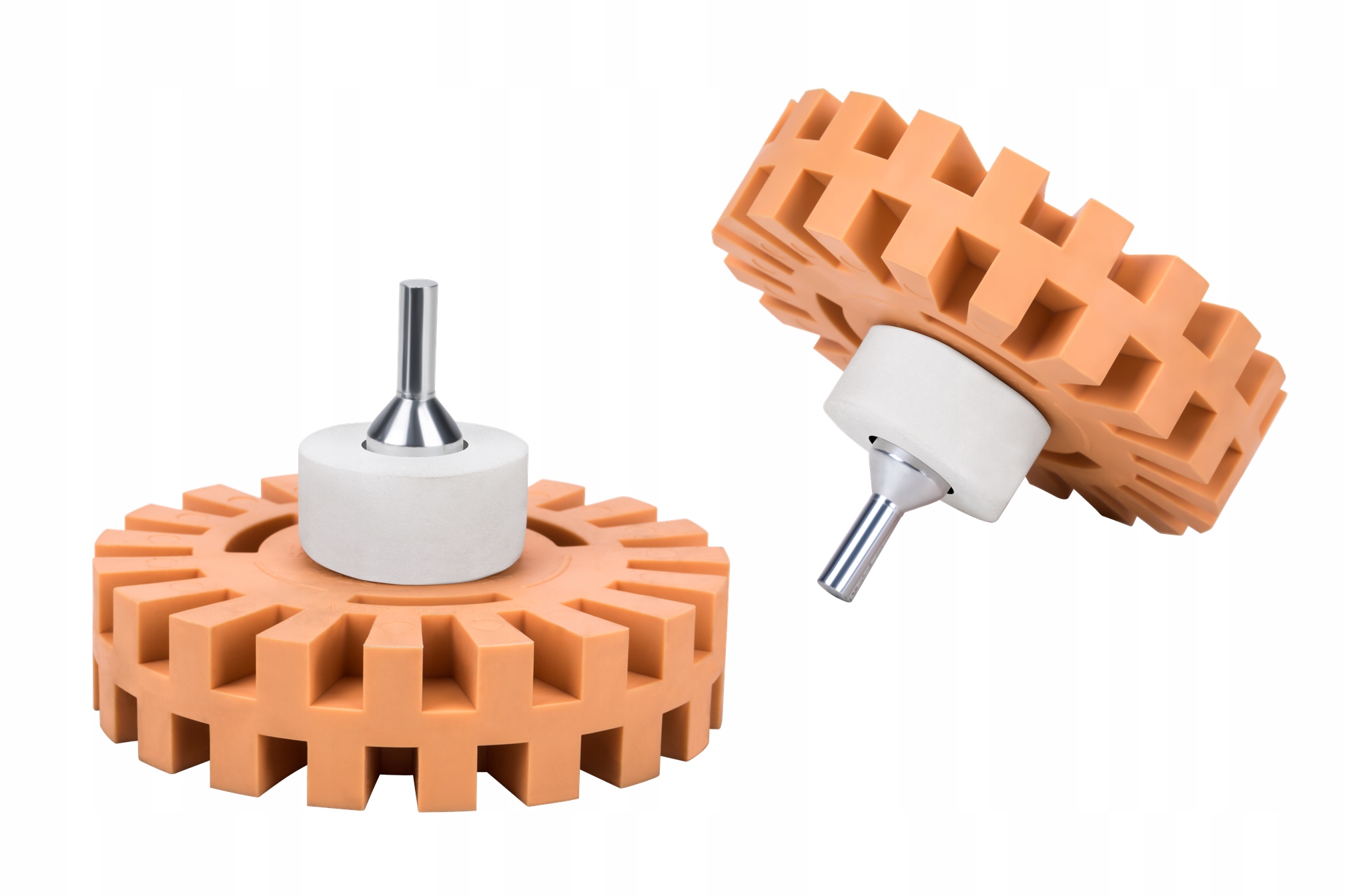 Krążek Gumowy do Usuwania Kleju 100/25 mm Gwint 8 mm Kraft&Dele