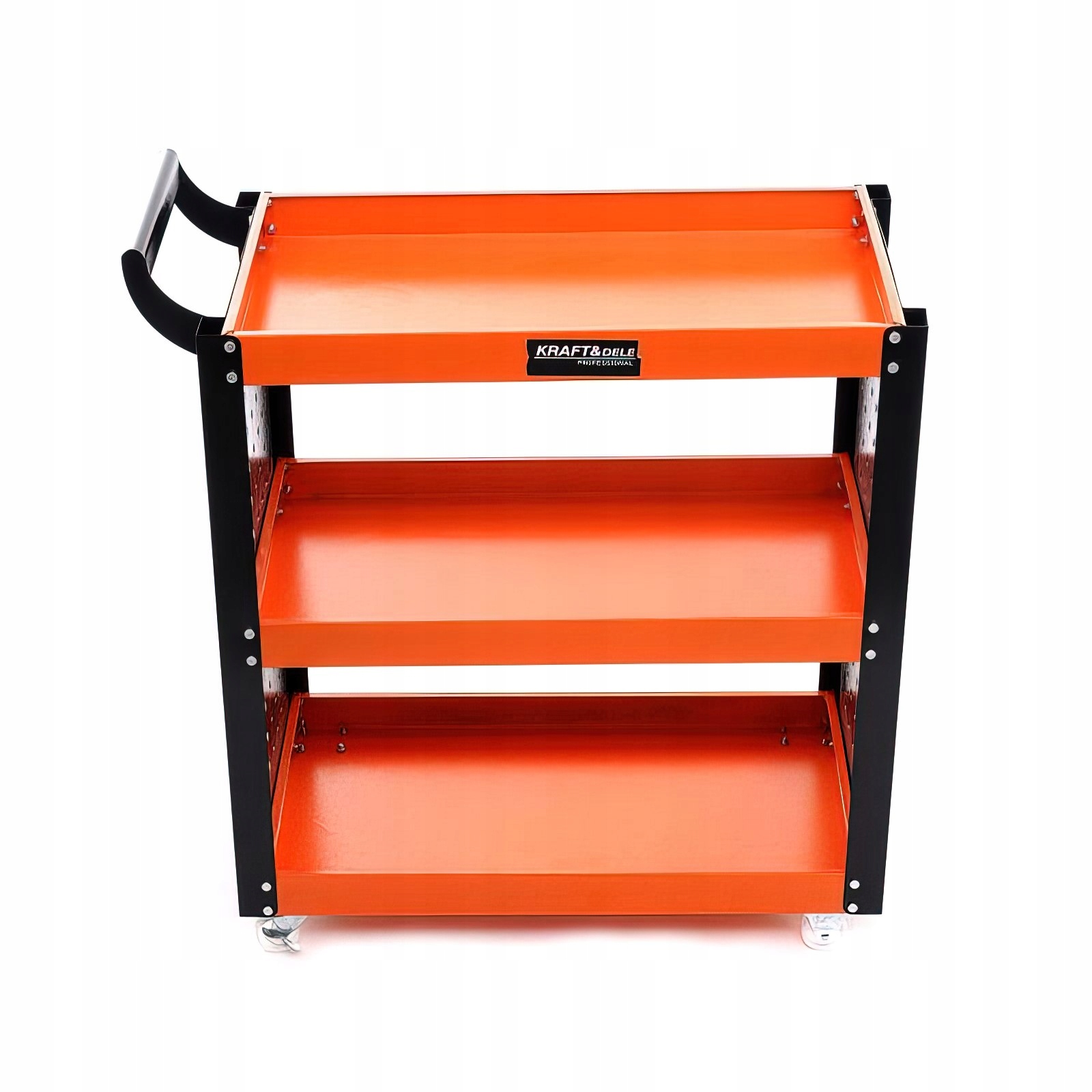 Wózek Warsztatowy Szafka Serwisowy na Narzędzia Mocny 3 Półki KRAFT&DELE