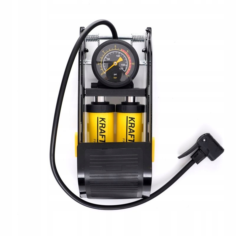 Pompka Podłogowa Nożna z Manometrem Kraft&Dele KD11824