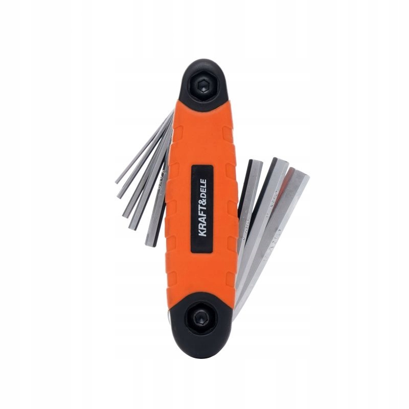 Zestaw Imbusów Składanych 8 sztuk elementów HEX Kraft&Dele KD11934