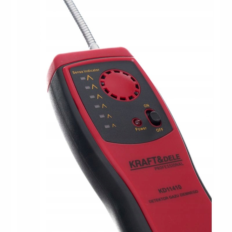 DETEKTOR CZUJNIK GAZU ZIEMNEGO LPG WYKRYWACZ GAZÓW SONDA PROPAN METAN