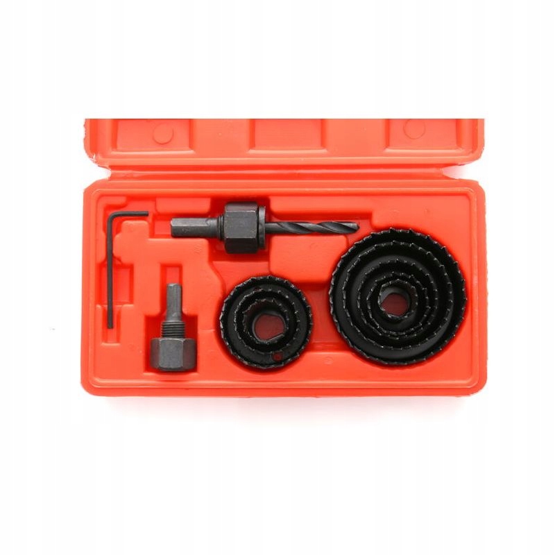 Otwornice do Drewna 11 el. Stal Węglowa Kraft&Dele 64 mm