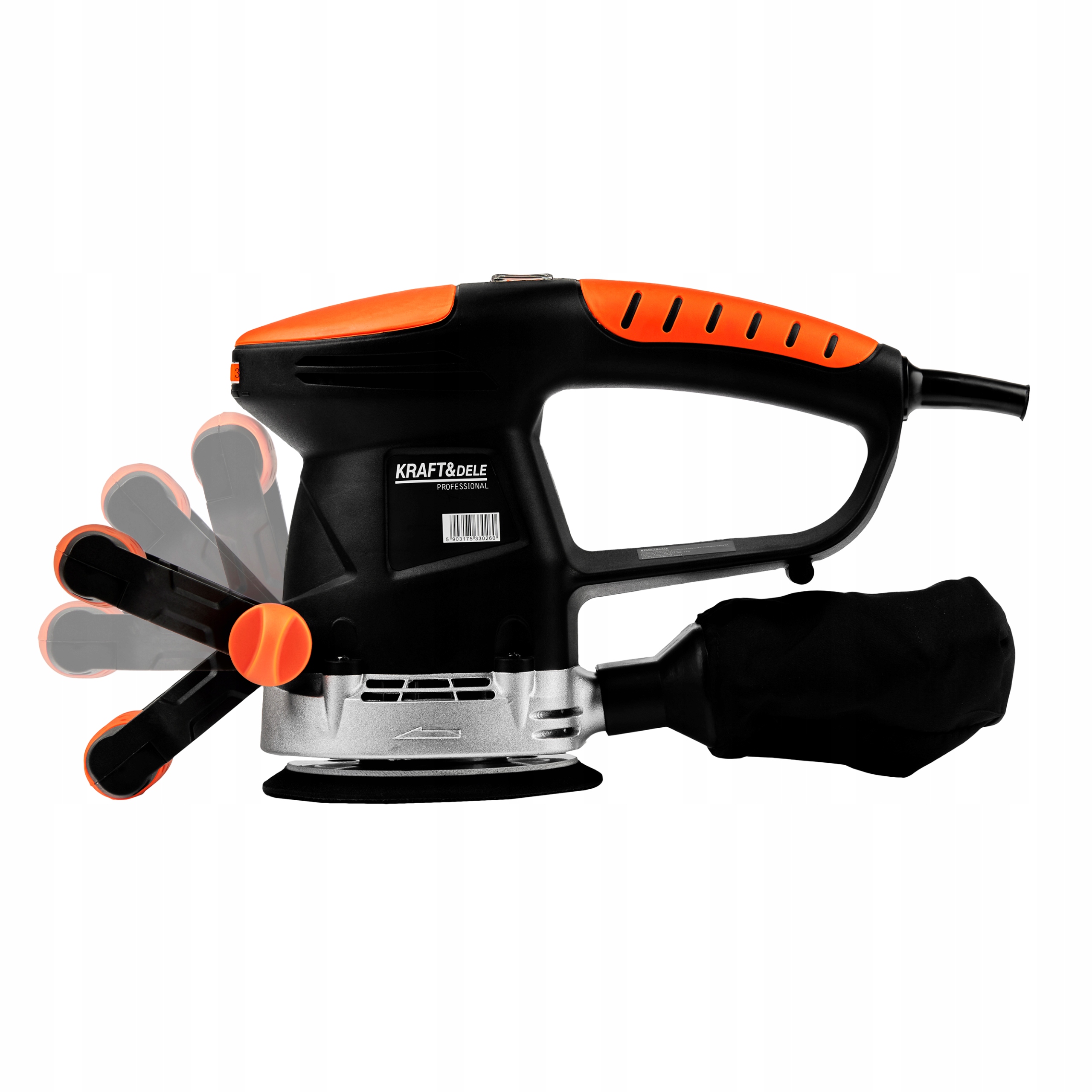 Szlifierka Mimośrodowa Sieciowa Kraft&Dele 1200 W 230 V 14.000 obr/min