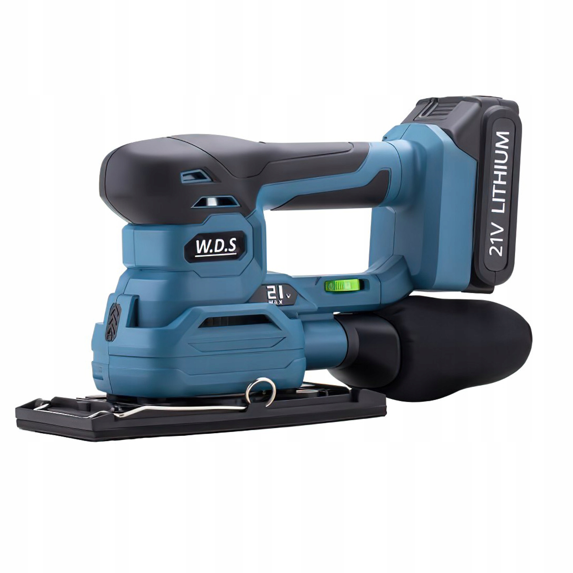 Szlifierka 3W1 Mimośrodowa Akumulatorowa + Bateria 3Ah Ładowarka W.D.S.