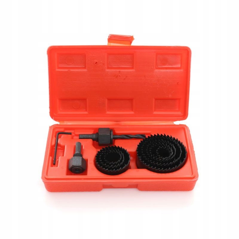 Otwornice do Drewna 11 el. Stal Węglowa Kraft&Dele 64 mm