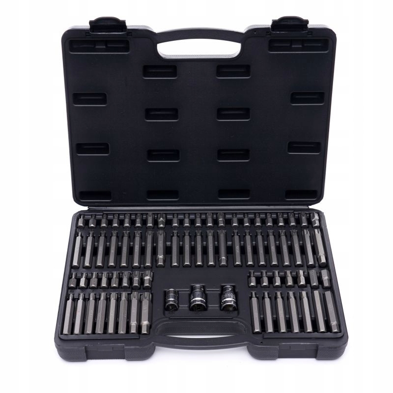Zestaw Komplet Bitów Specjalnych RIBE TORX SPLINE 75 Elementów Kraft&Dele