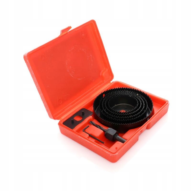 Zestaw Otwornice do Drewna Kraft&Dele 8 Elementów sztuk 127 mm