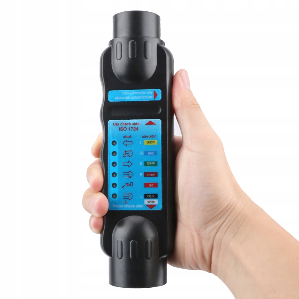 TESTER GNIAZDA BEZPRZEWODOWY PRZYCZEPY 2 ADAPTERY KD10542