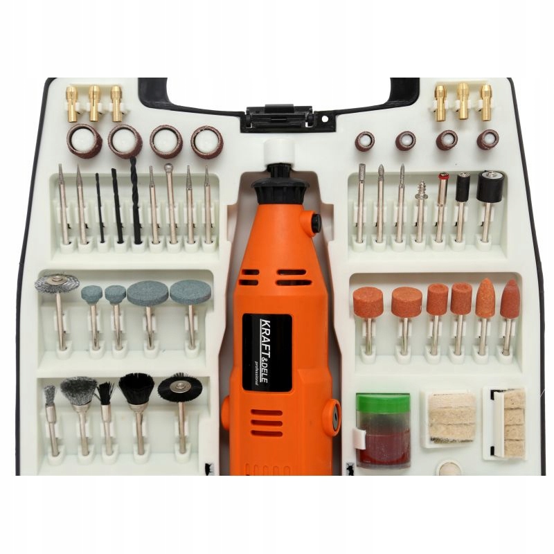 MULTISZLIFIERKA MINI-SZLIFIERKA ZESTAW 235 el.
