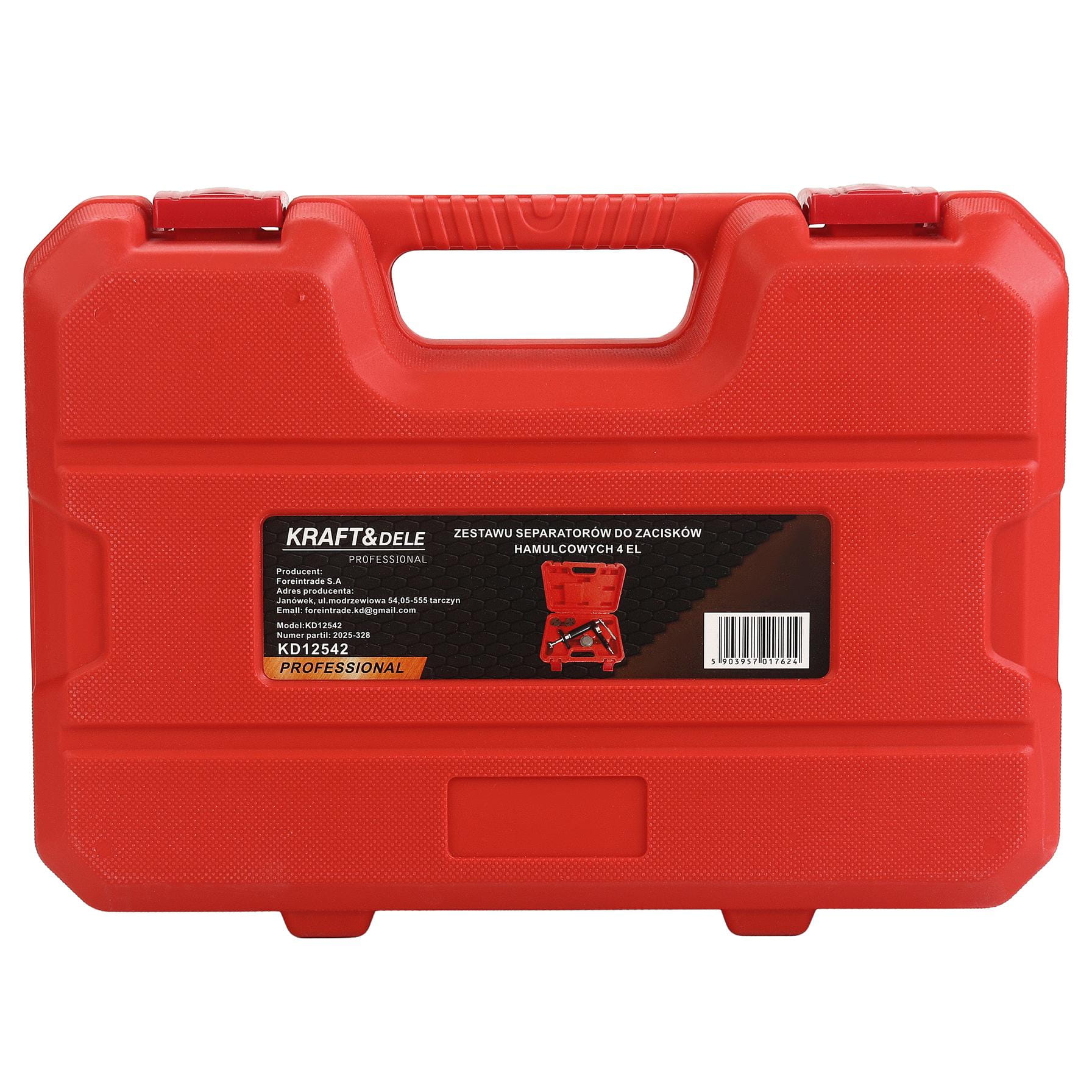 Zestaw Pneumatycznych Separatów Zacisków Hamulcowych 4 Elementy Kraft&Dele